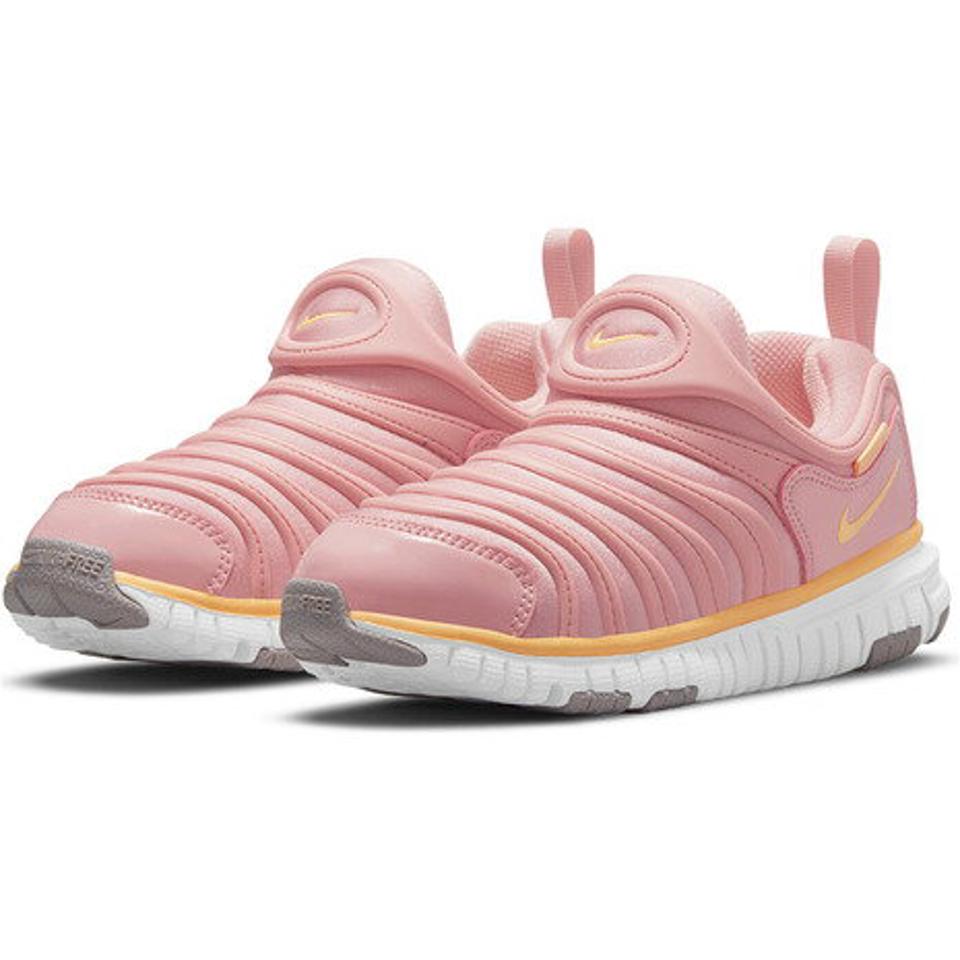 ナイキ（NIKE）（キッズ）ダイナモ フリー PS ピンクグレイズ 343738-632 ジュニア スニーカー スポーツシューズ シューレース 紐なし 運動靴