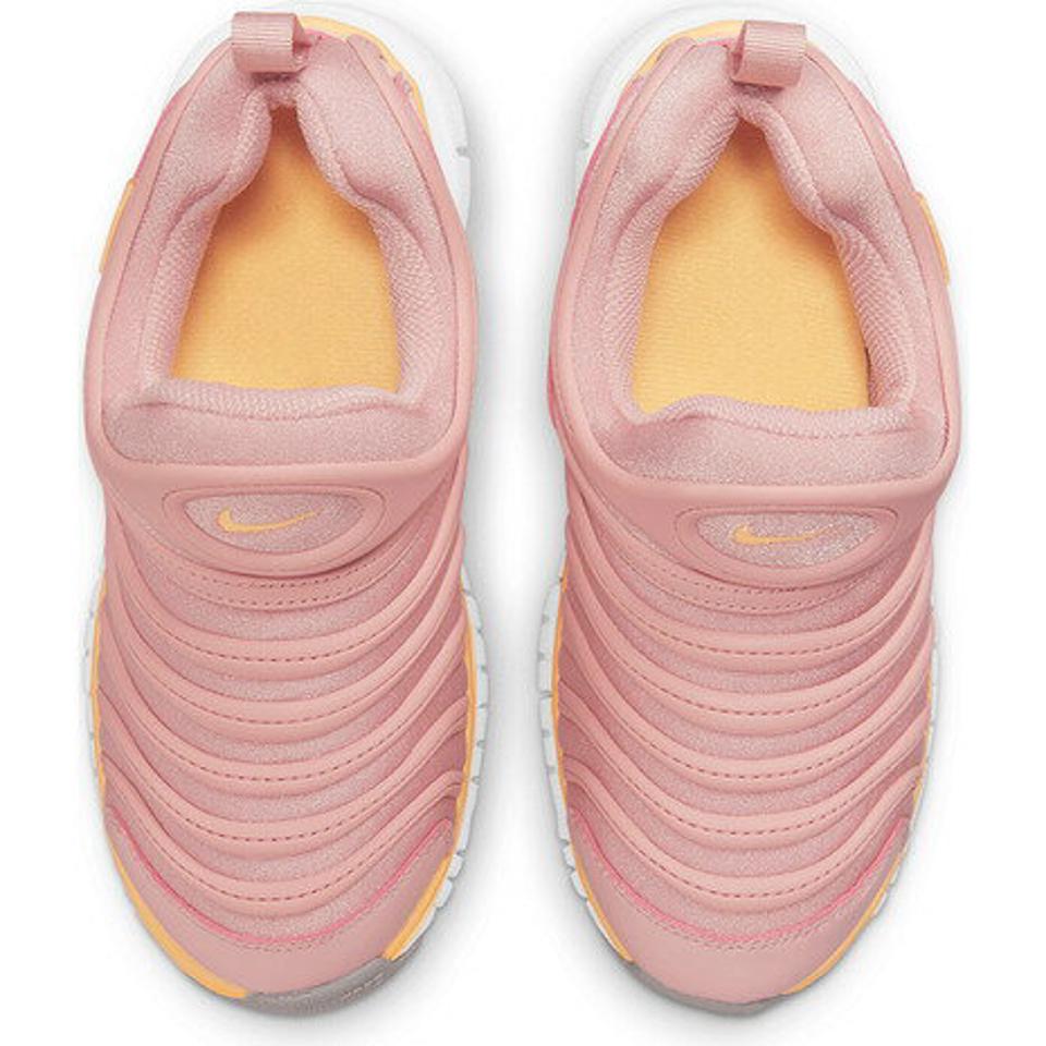 ナイキ（NIKE）（キッズ）ダイナモ フリー PS ピンクグレイズ 343738-632 ジュニア スニーカー スポーツシューズ シューレース 紐なし 運動靴