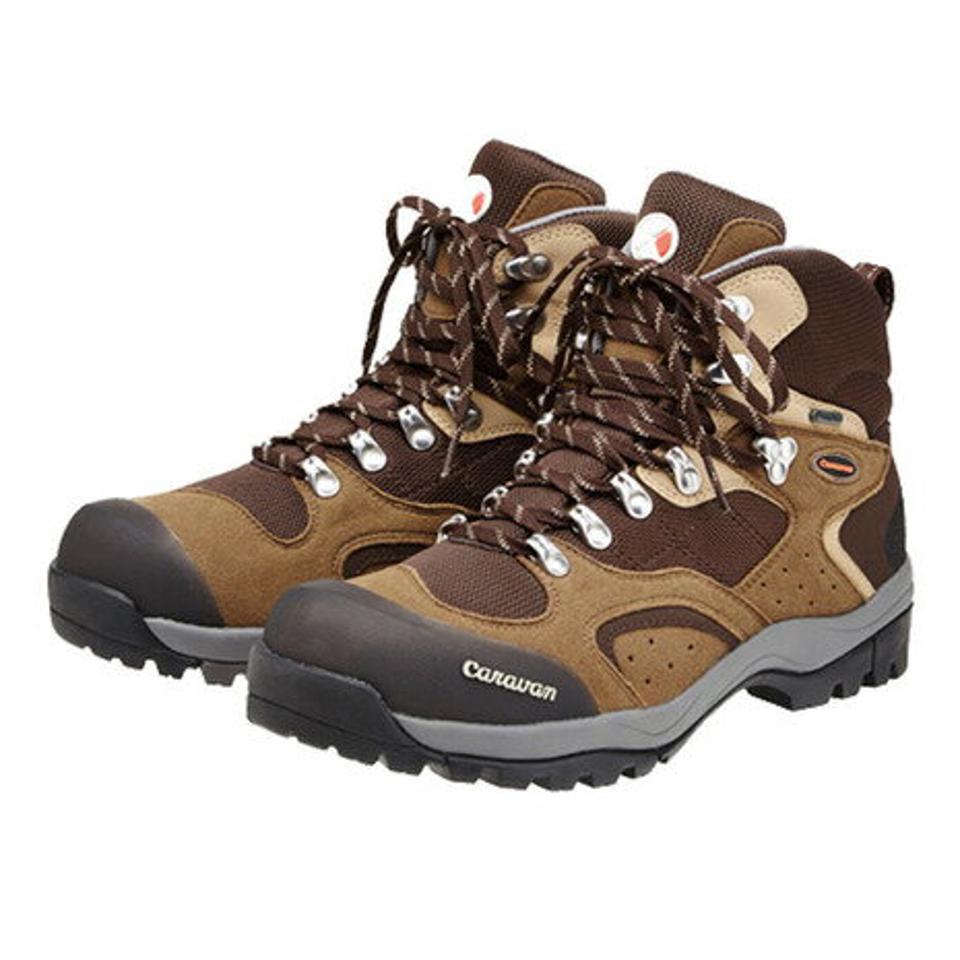 キャラバン(Caravan) アウトドア ブーツ トレッキングシューズ 登山靴 C1_02S 0010106-440 ブラウン 軽量 防水 ゴアテックス 入門者 初心者 (メンズ)