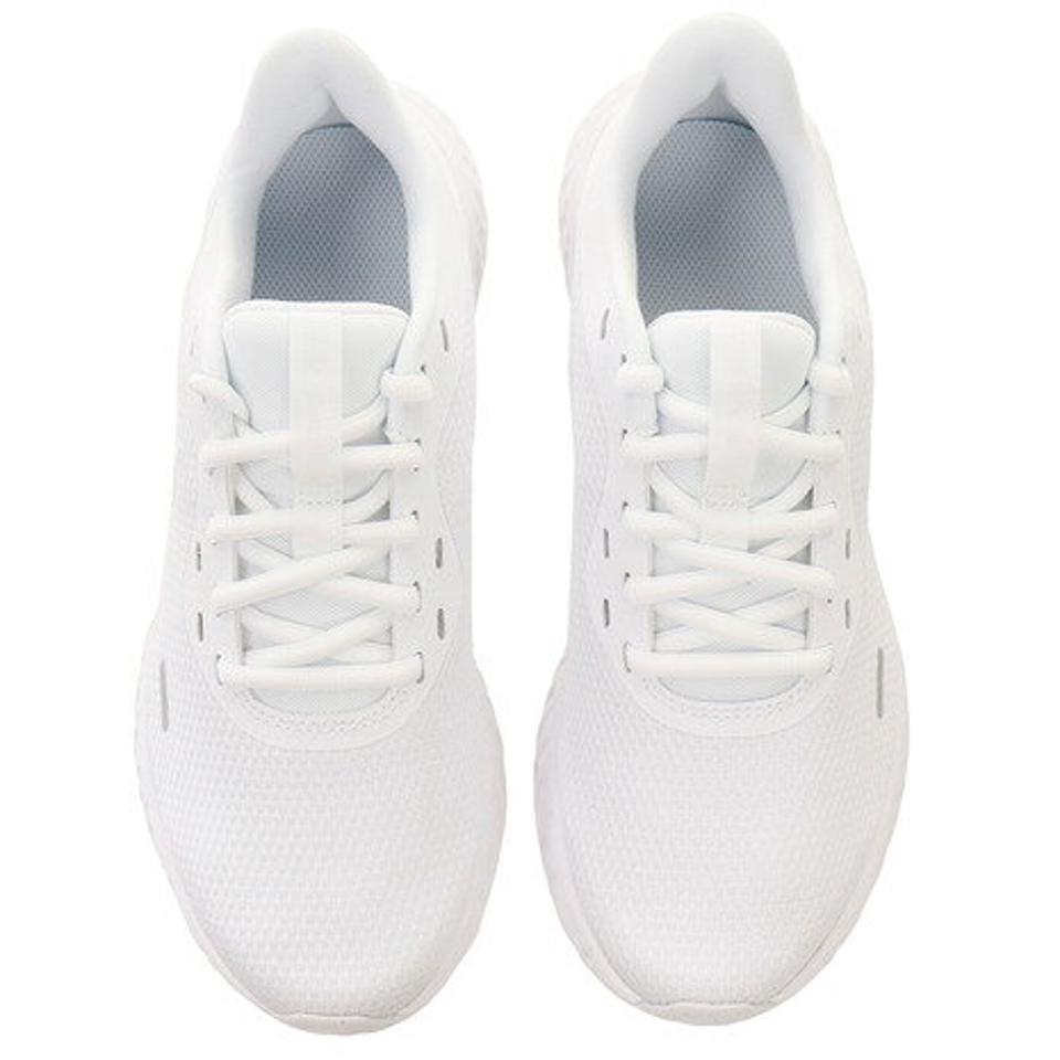 【5点以上で10%OFFクーポン!10/2まで】ナイキ(NIKE) スポーツシューズ レボリューション 5 BQ3207-104SP20 白 ランニング マラソン (レディース)