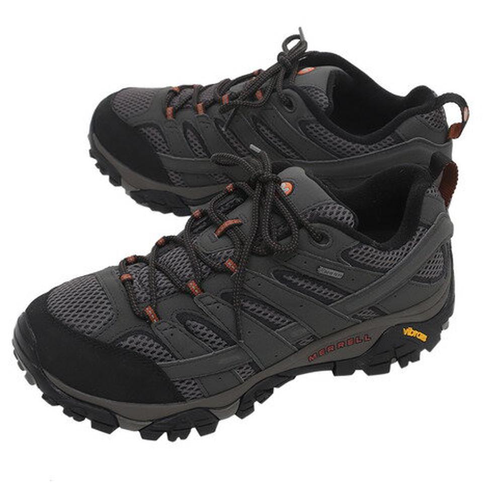メレル(MERRELL) アウトドアシューズ トレッキングシューズ 登山靴 モアブ2 GTX ワイド 06039W BELUGA ゴアテックス 469g 防水 登山 山登り (メンズ)
