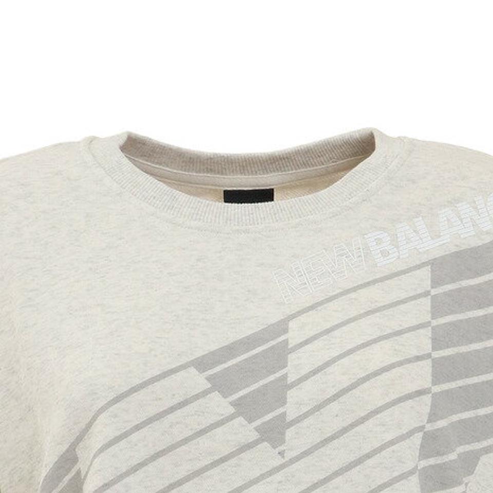 ニューバランス（new balance） グラフィック スウェット クルー AWT03507SAH （レディース）