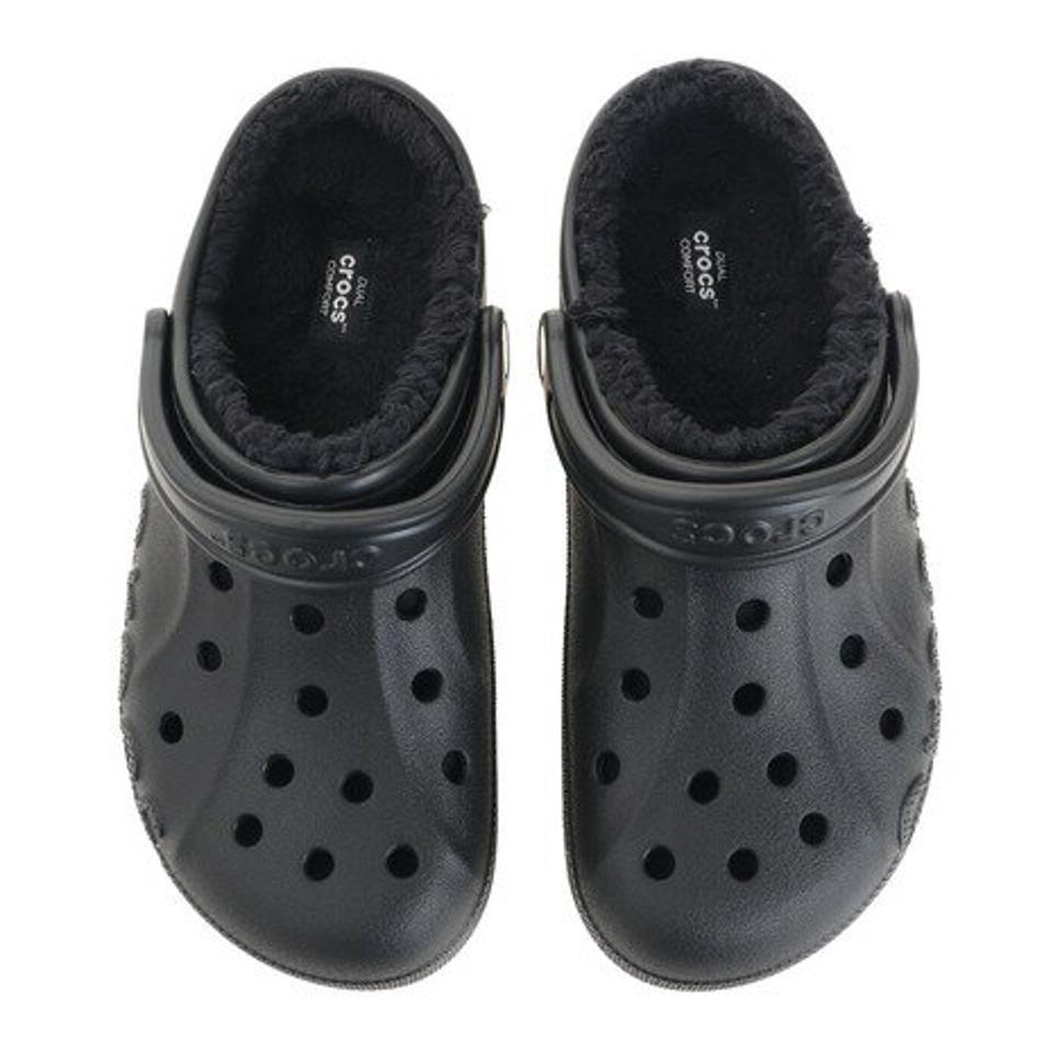 クロックス（crocs）（メンズ、レディース）サンダル BAYA LINED CLOG 205969-060-BFO