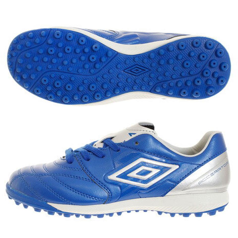 【5/15限定 エントリー&3点以上ご購入でP最大10倍】【ポイント10倍】アンブロ(UMBRO) ジュニアサッカートレーニングシューズ アクセレイター TR WD XM TF UZ4PJB01BX WIDE (キッズ)