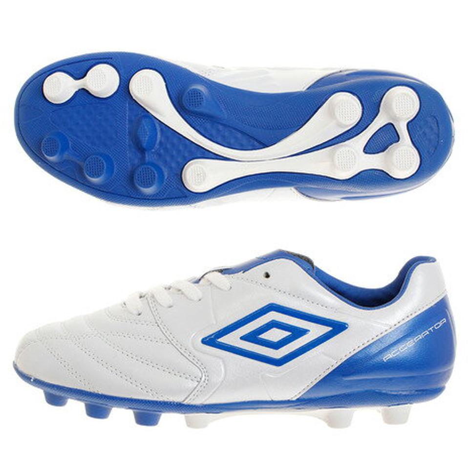 【3/5 24h限定 エントリー&対象4店舗買い回りで最大P10倍!】アンブロ(UMBRO)(キッズ)ジュニアサッカースパイク ハードグラウンド用 アクセレイターSL WD HG UZ4PJA01WX サッカーシューズ
