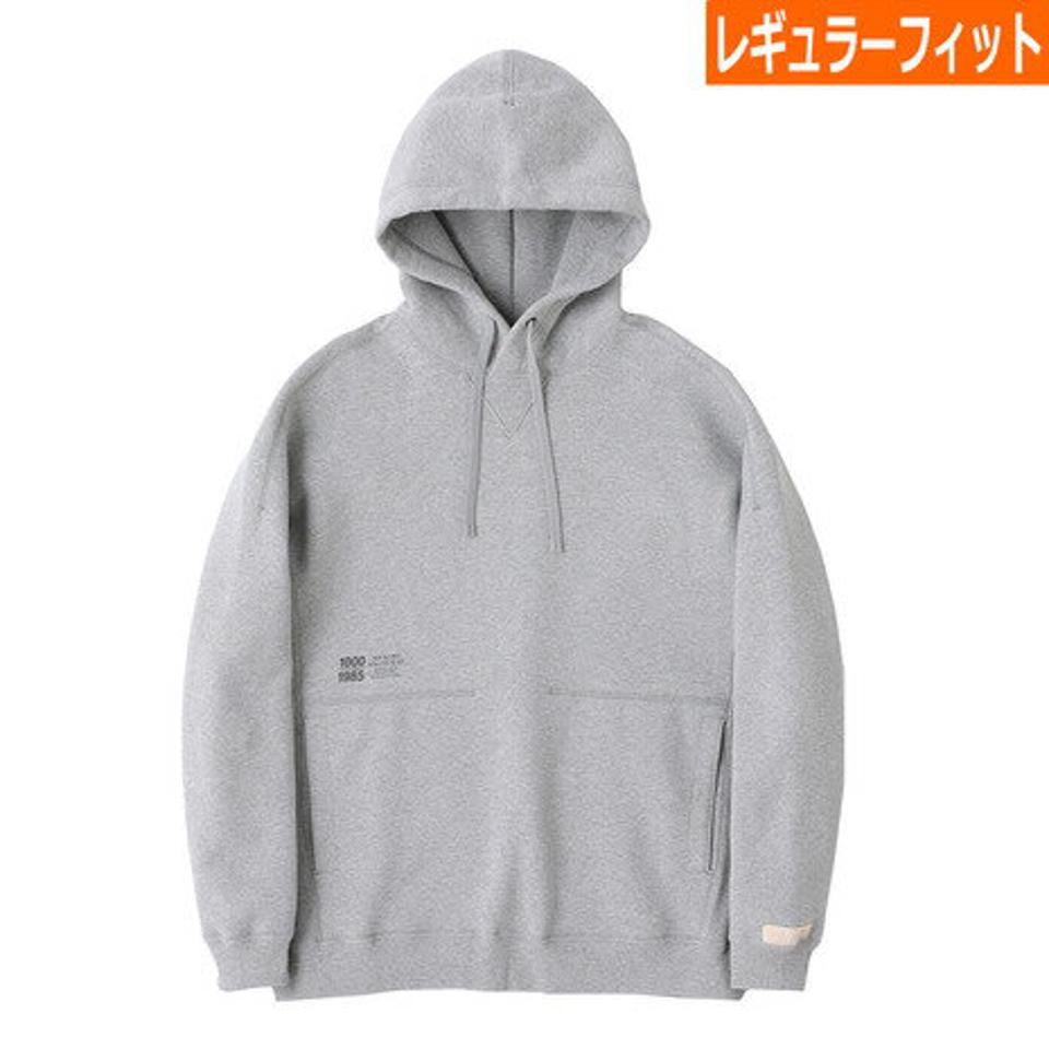 ニューバランス（new balance）（メンズ）裏起毛 パーカー1000 スウェットフーディ レギュラーフィット AMT25021HGR