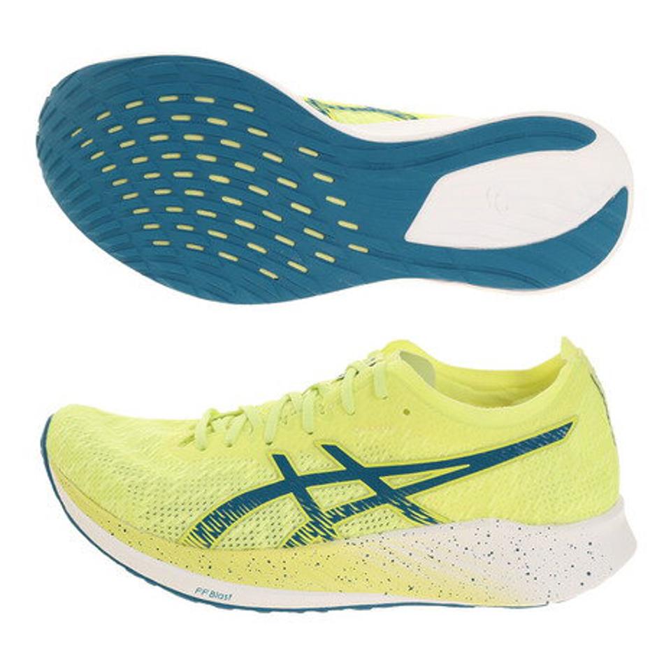 アシックス(ASICS)(メンズ)ランニングシューズ マジックスピード フラッシュ イエロー 1011B026.750 スニーカー ジョギング 駅伝 部活 マラソン