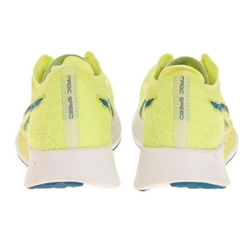 アシックス(ASICS)(メンズ)ランニングシューズ マジックスピード フラッシュ イエロー 1011B026.750 スニーカー ジョギング 駅伝 部活 マラソン