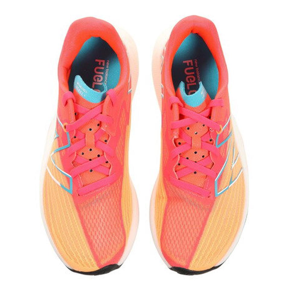 ニューバランス(new balance) ランニングシューズ オレンジ FuelCell REBEL W WFCXLM2B ジョギングシューズ マラソン レディース 靴 シューズ (レディース)
