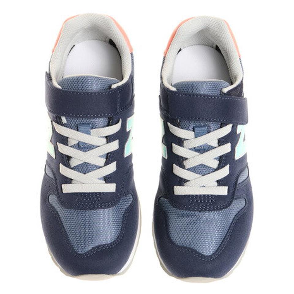 ニューバランス（new balance） スニーカー ネイビー ピンク YV373CT2M ジュニア スポーツシューズ 靴 シューズ （キッズ）