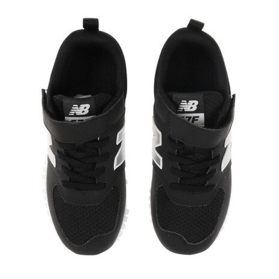 ニューバランス（new balance）（キッズ）スニーカー 黒 ブラック PV57FLK W ジュニア スポーツシューズ 子供靴 運動 17.0 17.5 18.0 18.5 19.0 20.0 21.0