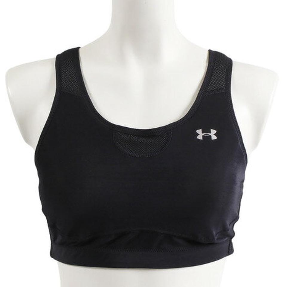 アンダーアーマー（UNDER ARMOUR） スポーツブラ ハイサポート 揺れない アクティブブラC/D 1330251 BLK AT （レディース）