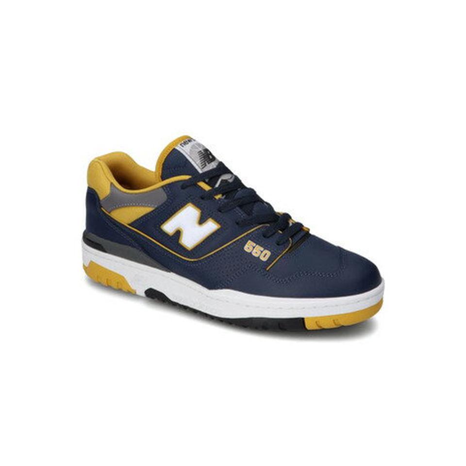 【20%OFFクーポン対象 8/11まで】ニューバランス（new balance） スニーカー ネイビー イエロー BB550 MA1D スポーツシューズ 靴 シューズ 街履き おしゃれ 人気 （メンズ、レディース）