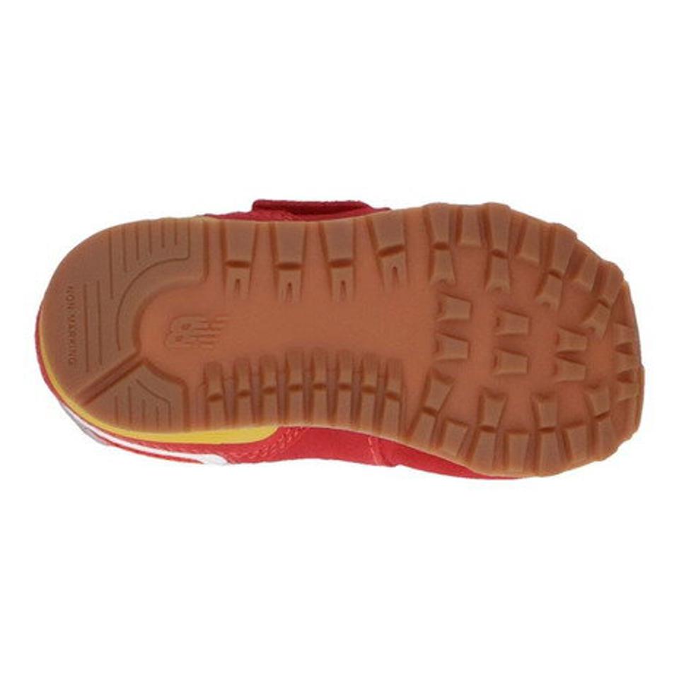 ニューバランス（new balance）（キッズ）ジュニアスニーカー レッド IV574HA2W スポーツシューズ 靴 シューズ 14.0