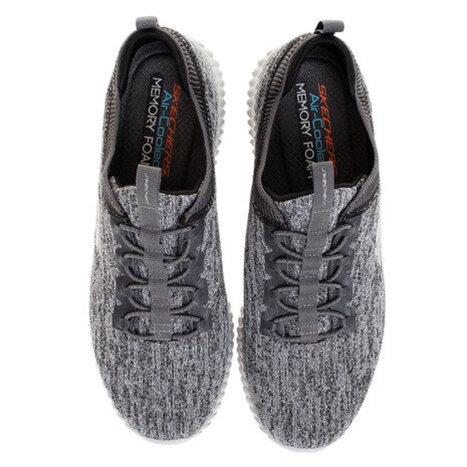 スケッチャーズ(SKECHERS)(メンズ)エリート フレックス ハートネル グレー 52642-GYBK カジュアルシューズ ウォーキング スニーカー スリッポン 運動靴