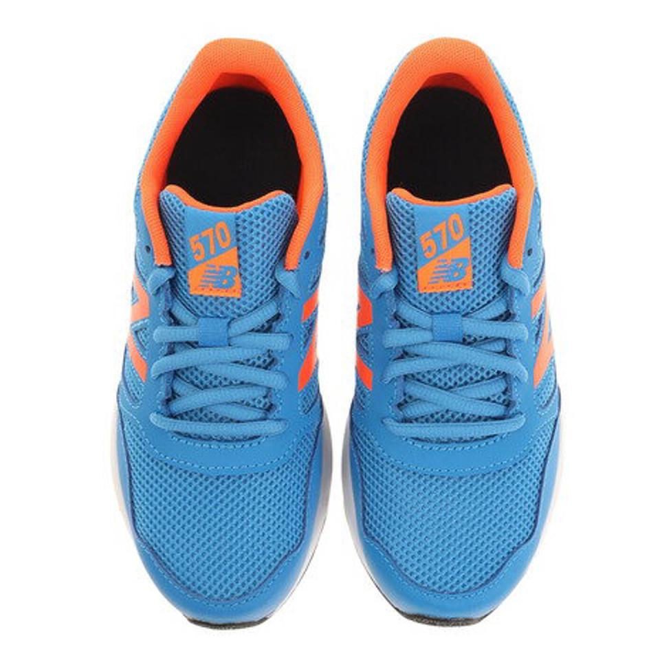 ニューバランス（new balance） ジュニア スポーツシューズ 青 ブルー YK570 CRS YK570CRSW スニーカー 靴 シューズ キッズ （キッズ）