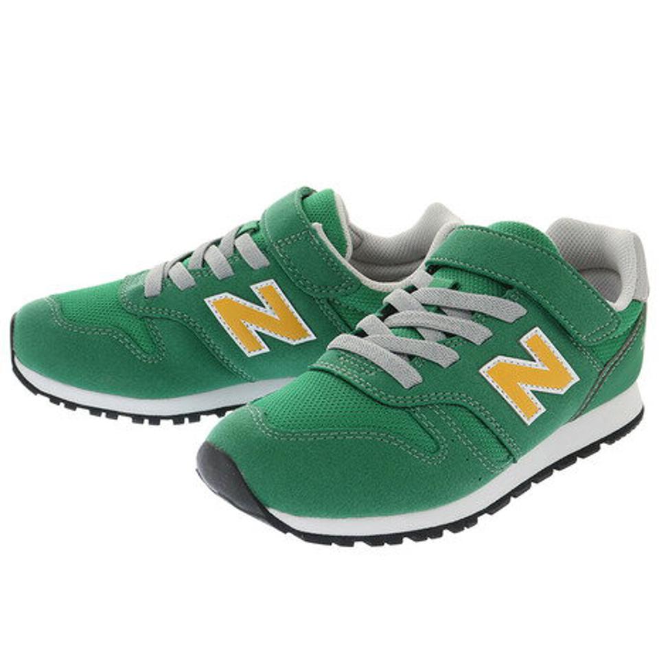 ニューバランス（new balance） ジュニアスニーカー YV373 緑 グリーン 紺 ネイビー ネイビーピンク 17.0 19.0 19.5 20.0 20.5 21.0 シューズ （キッズ）