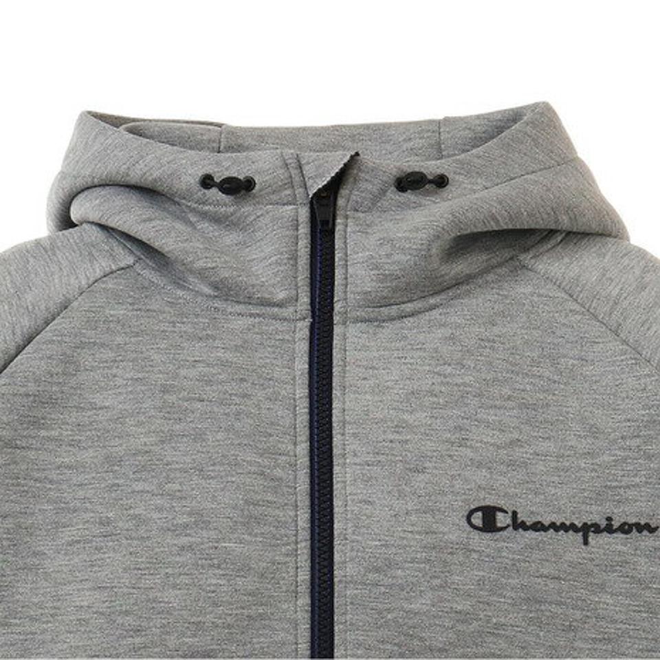 チャンピオン（CHAMPION） テックウィーブ 3LSジップフーデッドスウェットシャツ C3-US103 070 （メンズ）