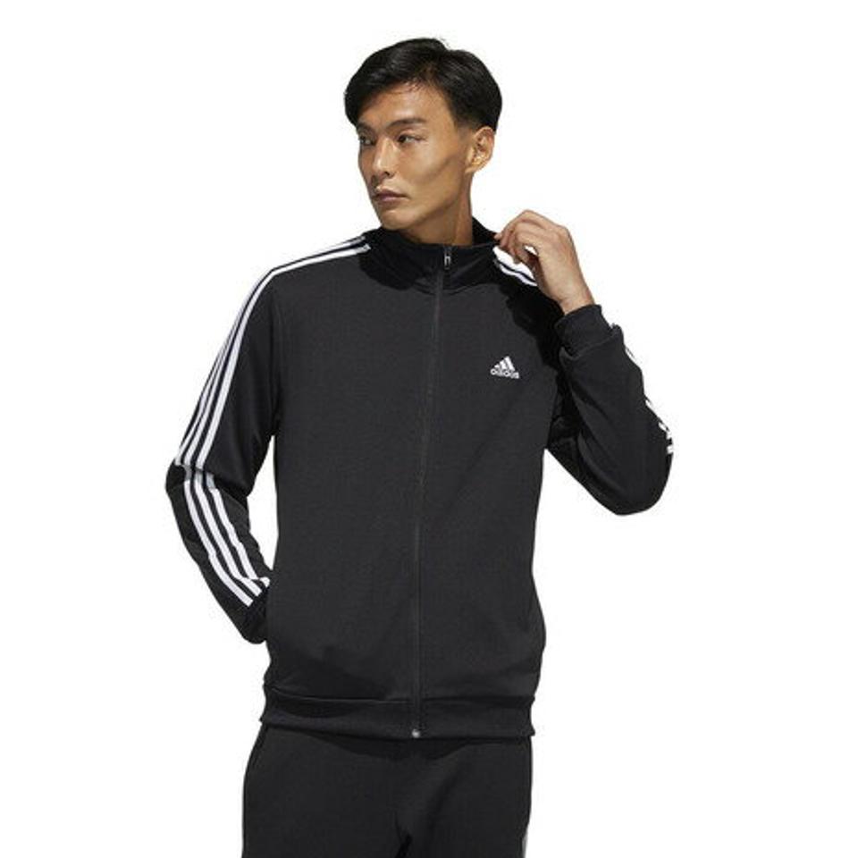 【10/10 24h限定エントリー＆対象4店舗買い回りで最大P10倍！】アディダス（adidas） ジャージ メンズ ジャケット スポーツウェア マストハブ 3ストライプス Wuji JKL57-GN0749 別売パンツで上下組合せ可 （メンズ）