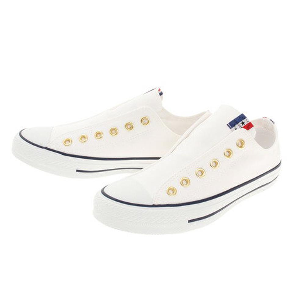 コンバース（CONVERSE） スニーカー キャンパスシューズ ネクスター NEXTAR110 TC SLIP OX 38000490 21SS ホワイト 白 通学 学生 （レディース）