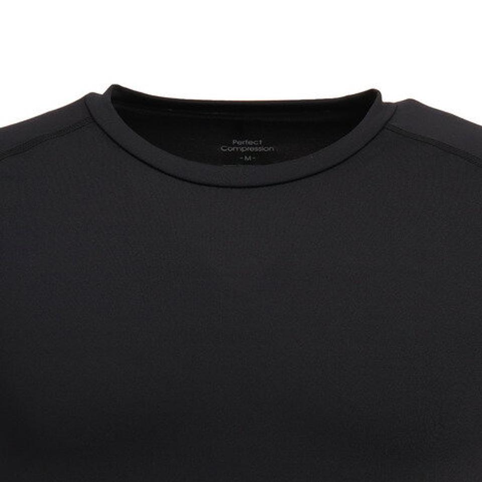 【10%OFFクーポン 対象ウェア2点以上購入で 5/5まで】パフォーマンスギア（PG） 野球 アンダーシャツ 抗菌 高機能 長袖 丸首 UVカット 吸汗速乾 防臭 723PG1ES3980 黒 コンプレッションインナー （メンズ）