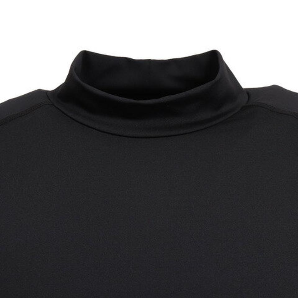 【10%OFFクーポン 対象ウェア2点以上購入で 5/5まで】パフォーマンスギア（PG） 野球 アンダーシャツ 抗菌 高機能 長袖 ハイネック UVカット 吸汗速乾 防臭 723PG1ES3979 黒 コンプレッションインナー （メンズ）