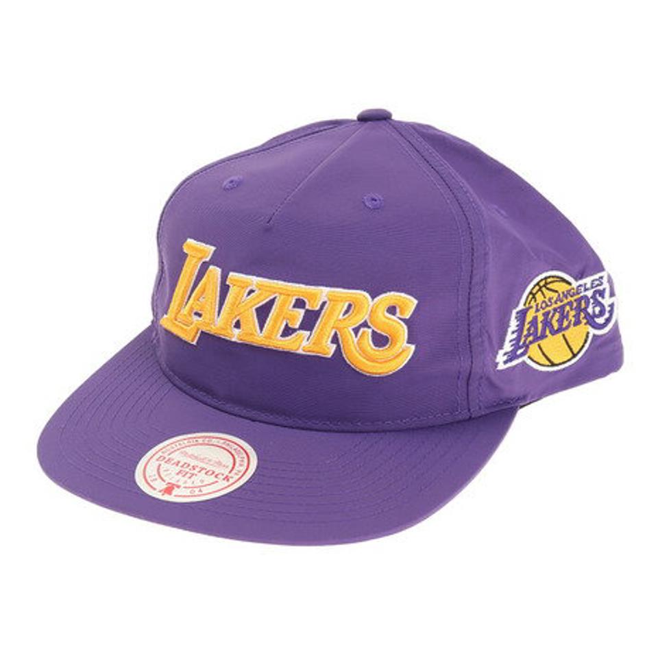 ミッチェルアンドネス（Mitchell&Ness） NYLON7 DEADSTOCK キャップ LOS ANGELES LAKERS 5MUSJS19105-LALPURP （メンズ）