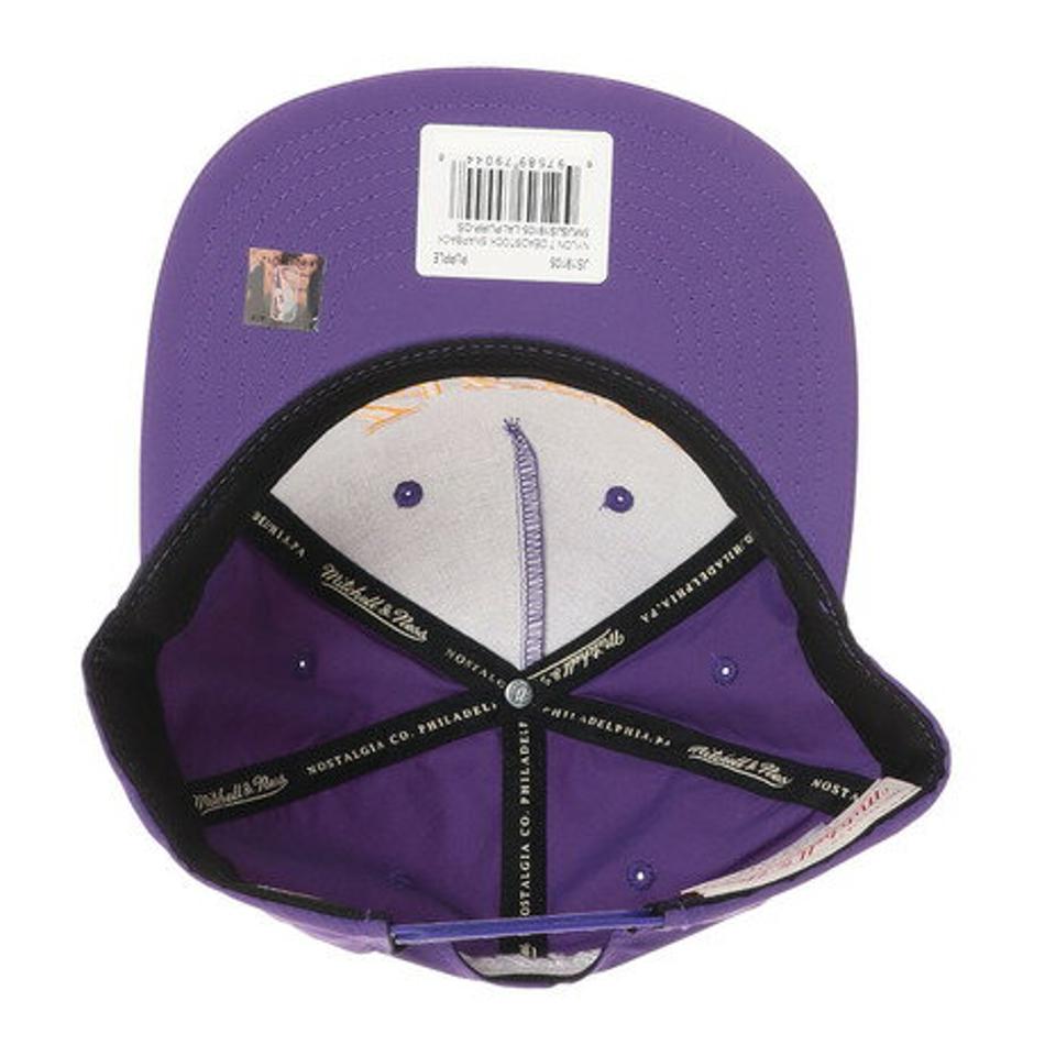 ミッチェルアンドネス（Mitchell&Ness） NYLON7 DEADSTOCK キャップ LOS ANGELES LAKERS 5MUSJS19105-LALPURP （メンズ）