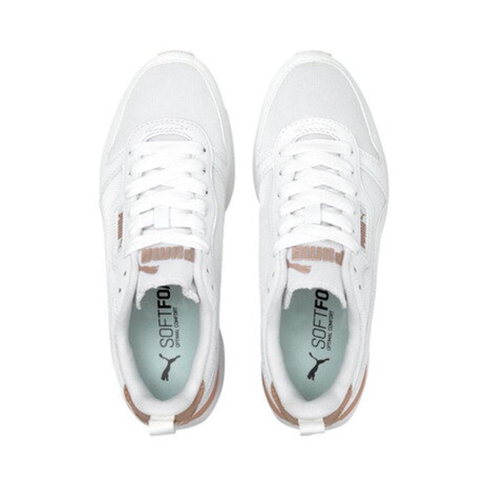 プーマ（PUMA）（レディース） R78womメタリックポップ ホワイト ブラック 38107003 38107001 レディース シューズ スニーカー