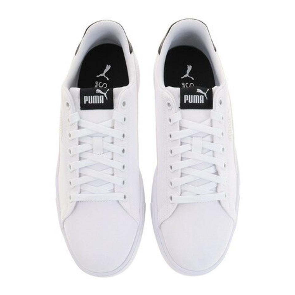 プーマ（PUMA） スニーカー サーブ プロ ライト CV 37575309 キャンパスシューズ ホワイト 白 通学 学生 （メンズ）