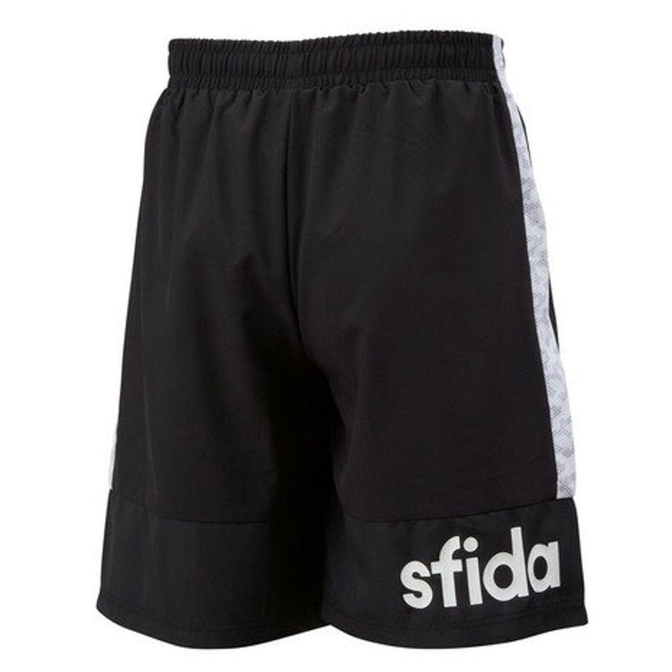 【10%OFFクーポン 対象ウェア2点以上購入で 5/5まで】スフィーダ（SFIDA） サッカー フットサルウェア BPウーブンプラクティスショーツ SA-22818 BLK （メンズ）