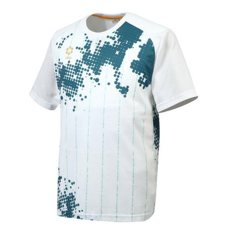 【10%OFFクーポン 対象ウェア2点以上購入で 5/5まで】スフィーダ（SFIDA） サッカー フットサルウェア Presserプラクティスシャツ 半袖 Tシャツ SA-22803 WHT （メンズ）