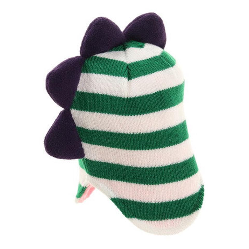 その他ブランド（OTHER BRAND）（キッズ）ジュニア 恐竜ニットキャップ 899NN1ST2683 GRN