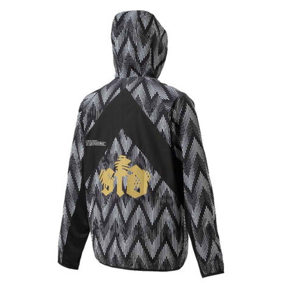 スフィーダ（SFIDA）（メンズ）サッカー フットサルウェア Noiser Anthem ウインドフルジップパーカー'22 SA-22114 BLK