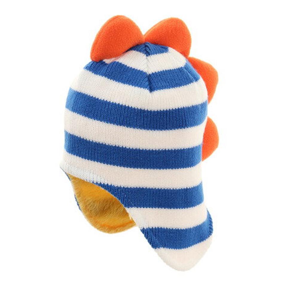 その他ブランド(OTHER BRAND) ジュニア 恐竜ニットキャップ 899NN1ST2683 BLU (キッズ)