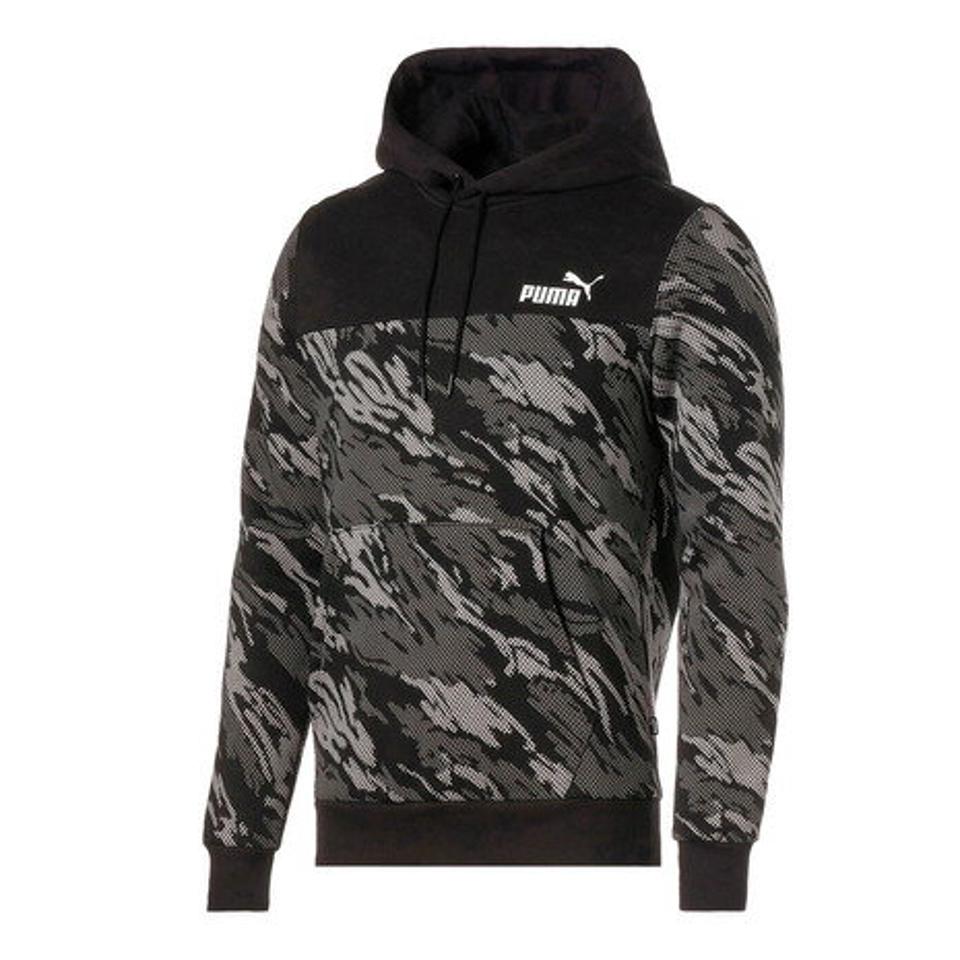 プーマ（PUMA） グラフィック AOP フーディースウェット FL 846394 01 BLK （メンズ）