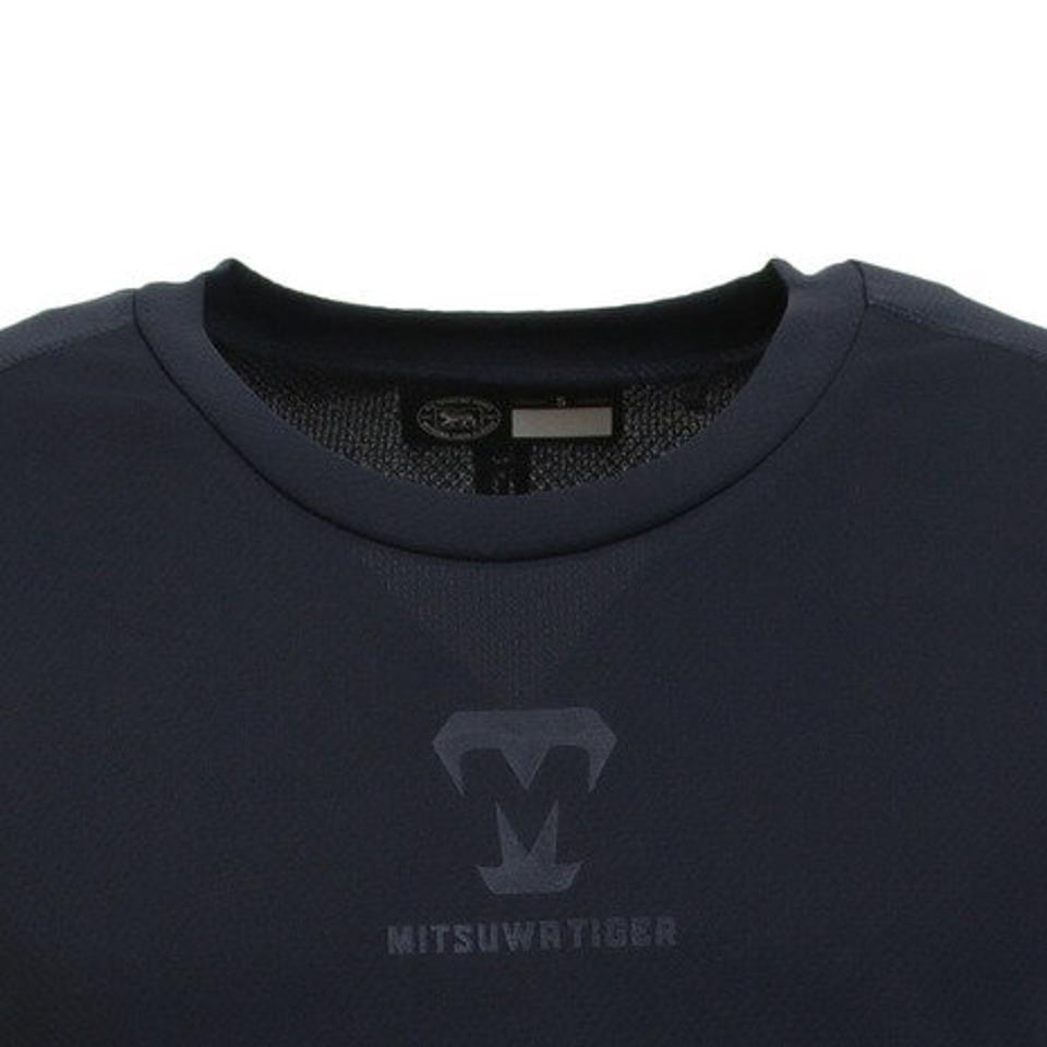 美津和タイガー（mitsuwa-tiger）（メンズ） 野球 アンダーシャツ セミフィット ラウンドネック 長袖 インナー シャツ MT7HSA59