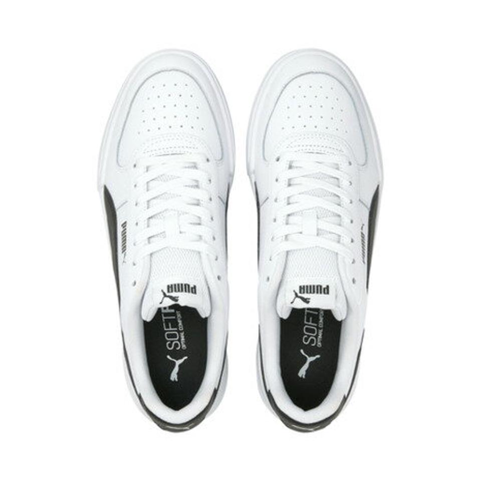 プーマ（PUMA） ケーブン CAVEN 白 ホワイト ブラック 38081002 通学 学生 スニーカー スポーツシューズ メンズ 靴 シューズ （メンズ）