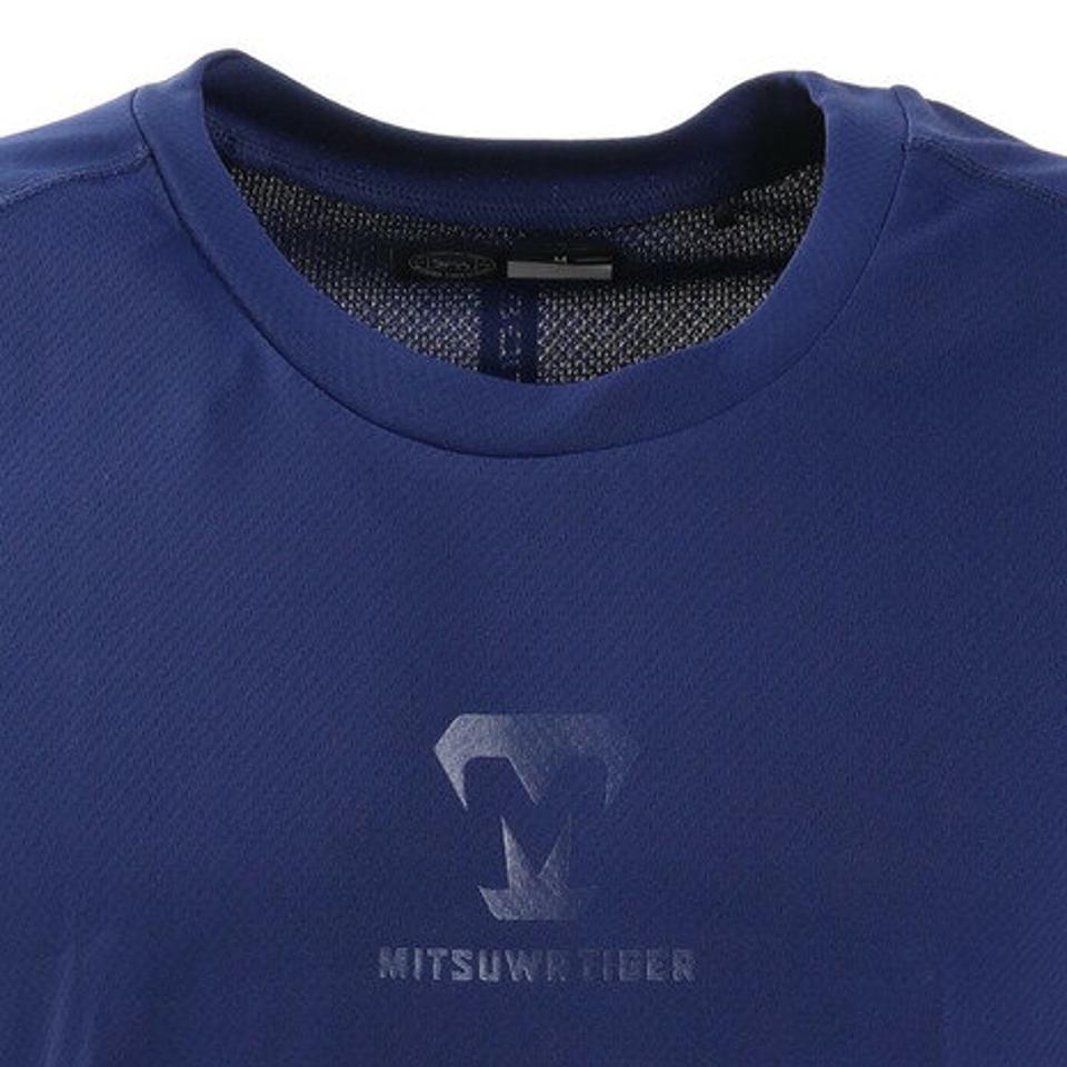 美津和タイガー（mitsuwa-tiger） 野球 アンダーシャツ セミフィット ラウンドネック 長袖 インナー シャツ MT7HSA59-040 （メンズ）