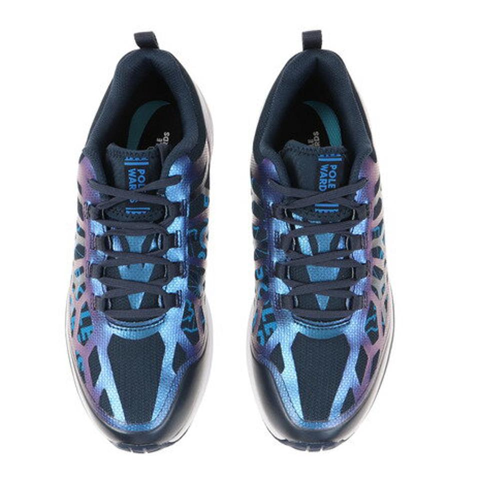 POLEWARDS(メンズ)ランニングシューズ アドベラ スティングレー ADVERA STINGRAY ブルー PW2KFZ01 BLU