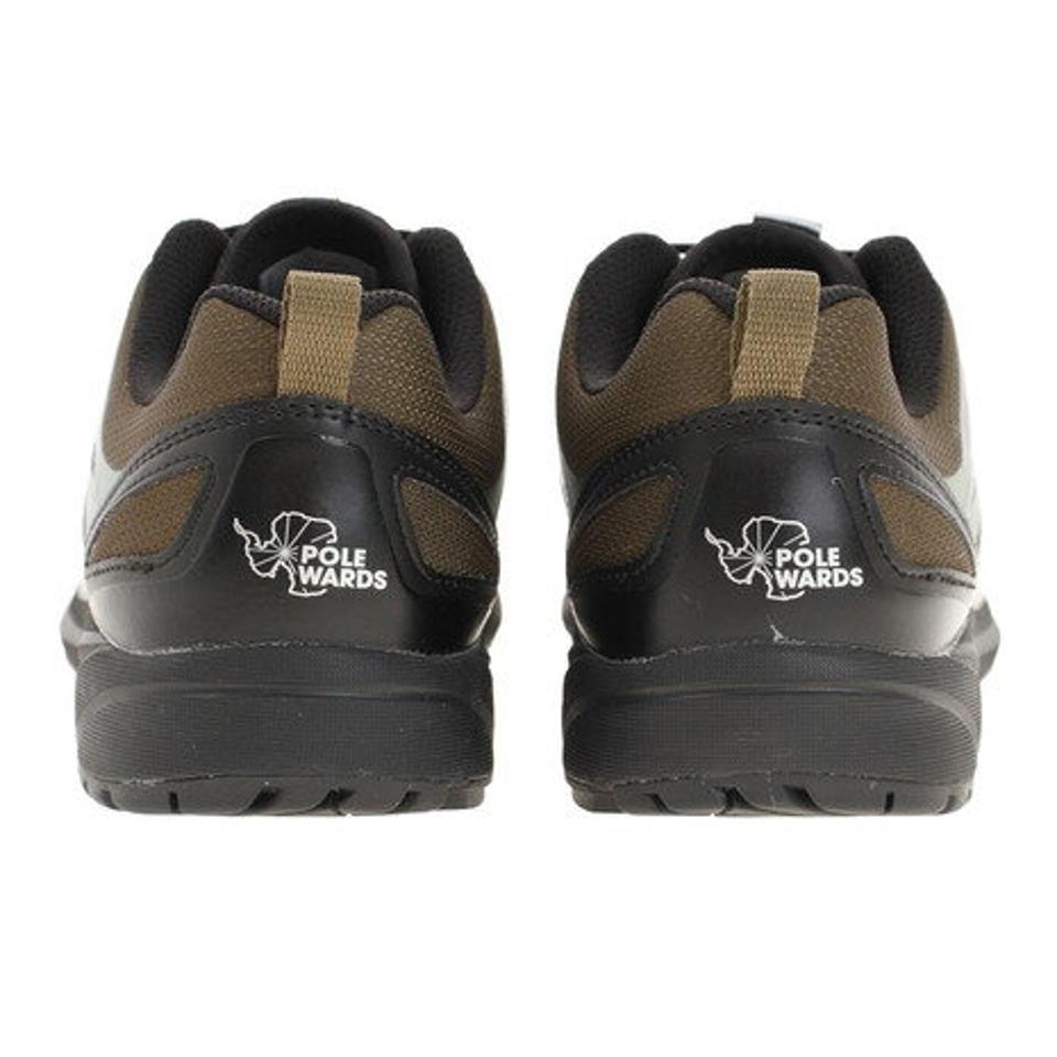 POLEWARDS(メンズ)ランニングシューズ アドベラ スティングレー ADVERA STINGRAY ブラック グリーン PW2KFZ01 BLK スニーカー 防水