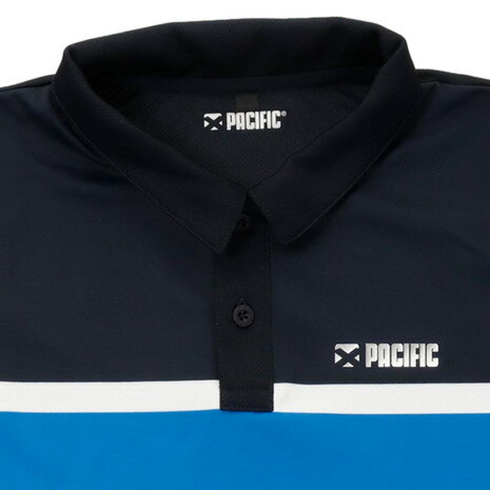 パシフィック（PACIFIC） テニス ジュニア ドライプラス 半袖ポロシャツ PT20SJ425 NVBL （キッズ）
