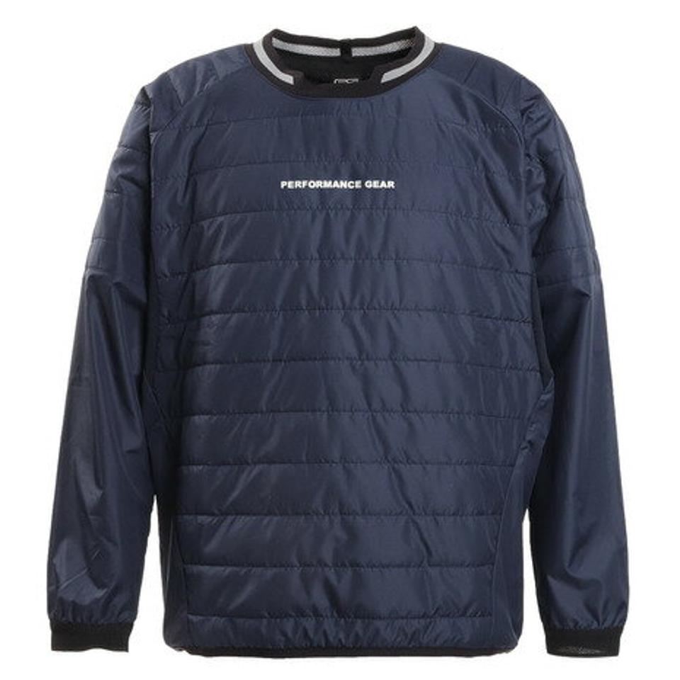 パフォーマンスギア（PG） 長袖中綿ピステシャツ 761PG0ES1613 NVY （メンズ）