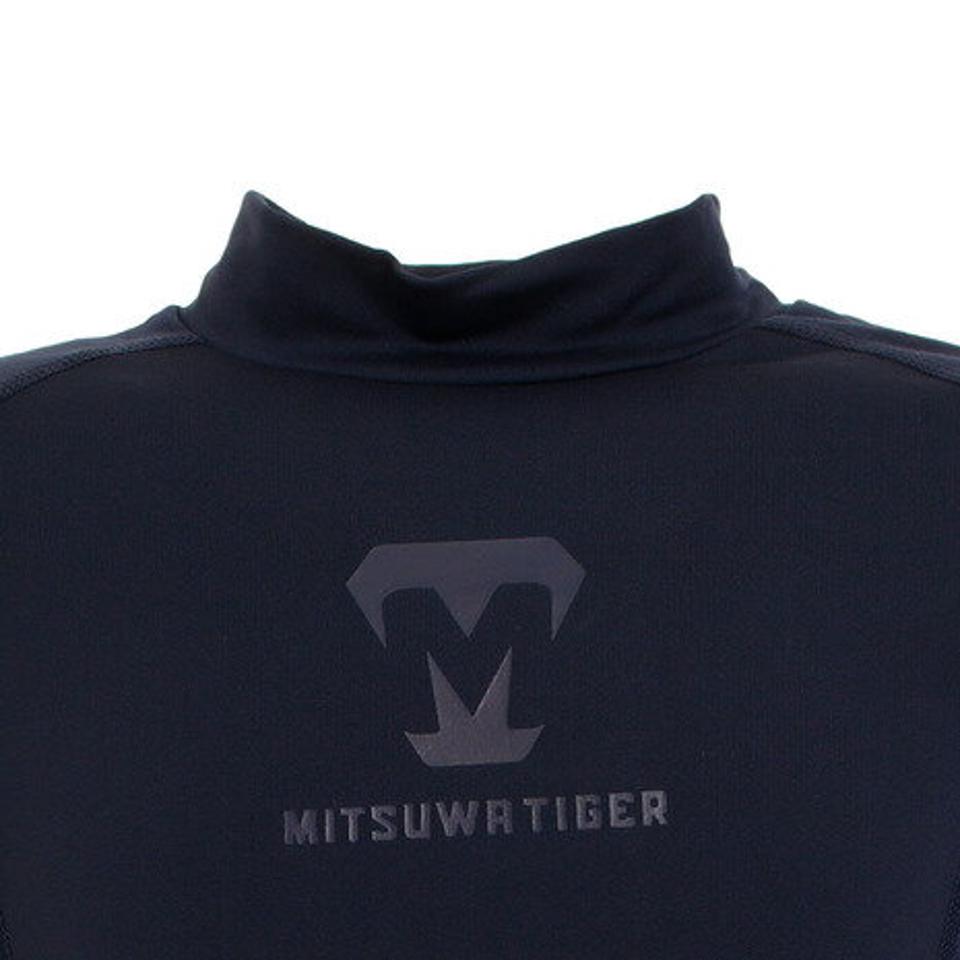 【30%OFFクーポン！期間限定12日迄まで】美津和タイガー（mitsuwa-tiger） 野球 アンダーシャツ ジュニア ヒートアンダー 長袖 ハイネック インナー シャツ MT7GSJ27-048 防寒 （キッズ）