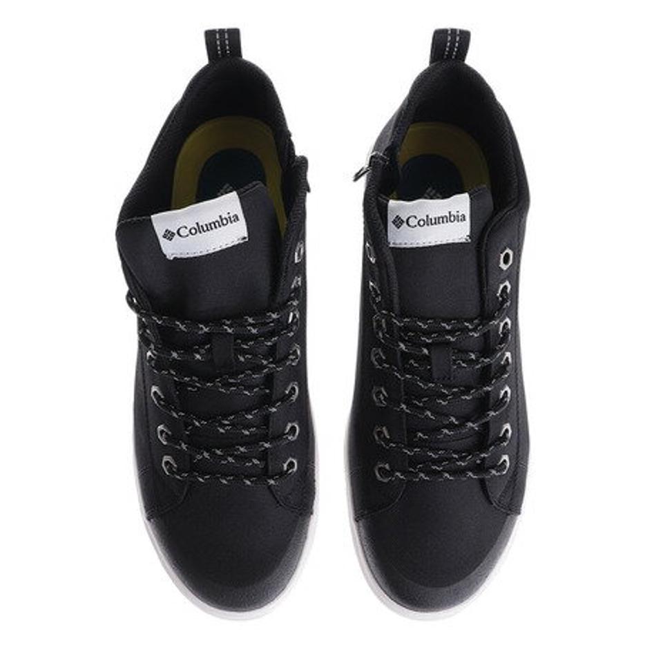 コロンビア（Columbia） 防水 スニーカー レインシューズ ホーソンレイン2 ウォータープルーフ YU0316 034 黒 （メンズ、レディース）