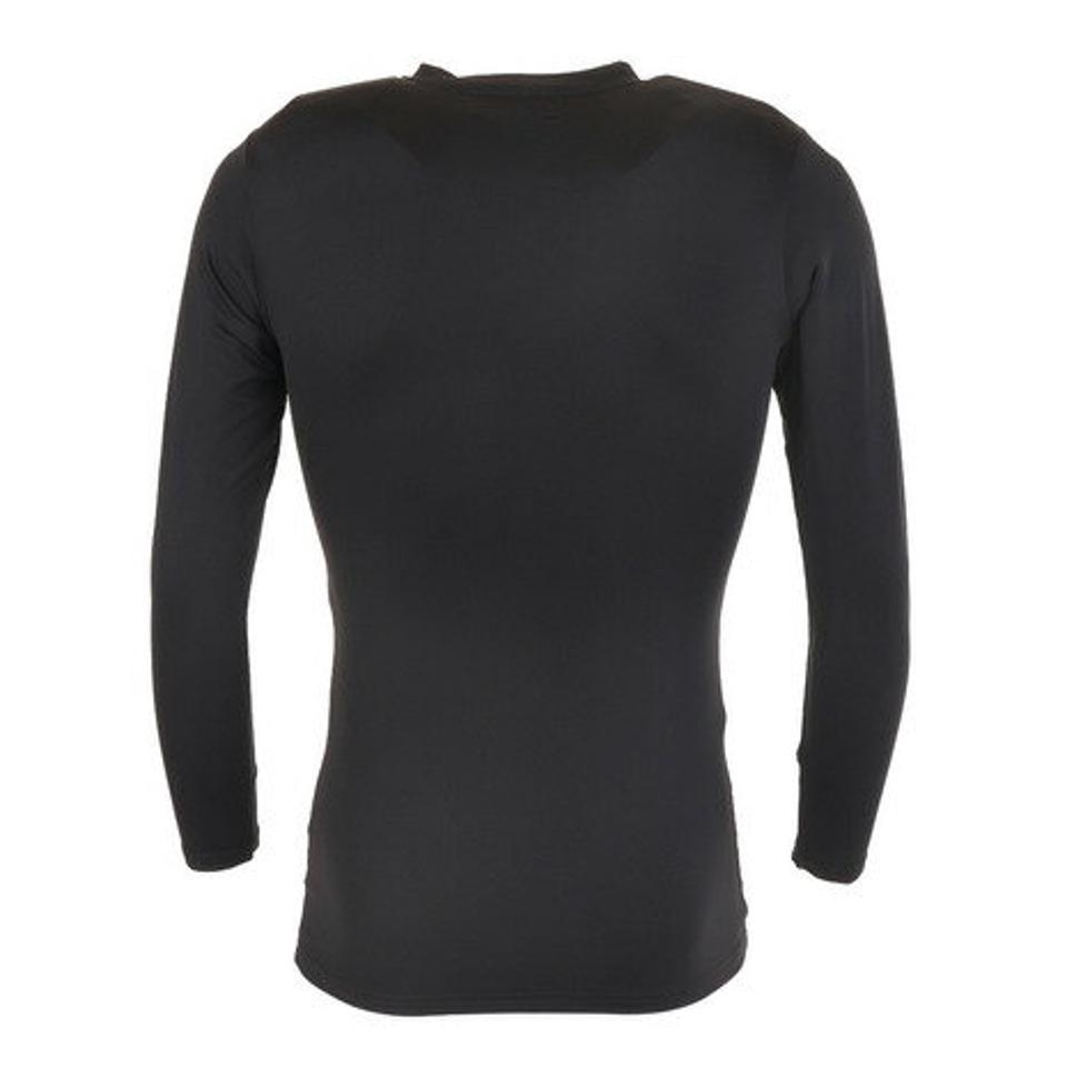 【2点以上購入で10%OFFクーポン有 4/21迄】エックスティーエス（XTS） 野球 アンダーシャツ ストレッチ 丸首 長袖 インナー シャツ 723G6ES4167 黒 （メンズ）