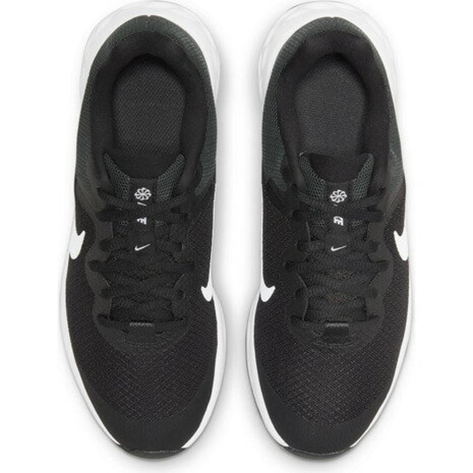 ナイキ（NIKE）（キッズ）レボリューション 6 NN GS ブラックホワイト 黒 白 DD1096-003 ジュニア ランニングシューズ スポーツ スニーカー 運動靴 子供