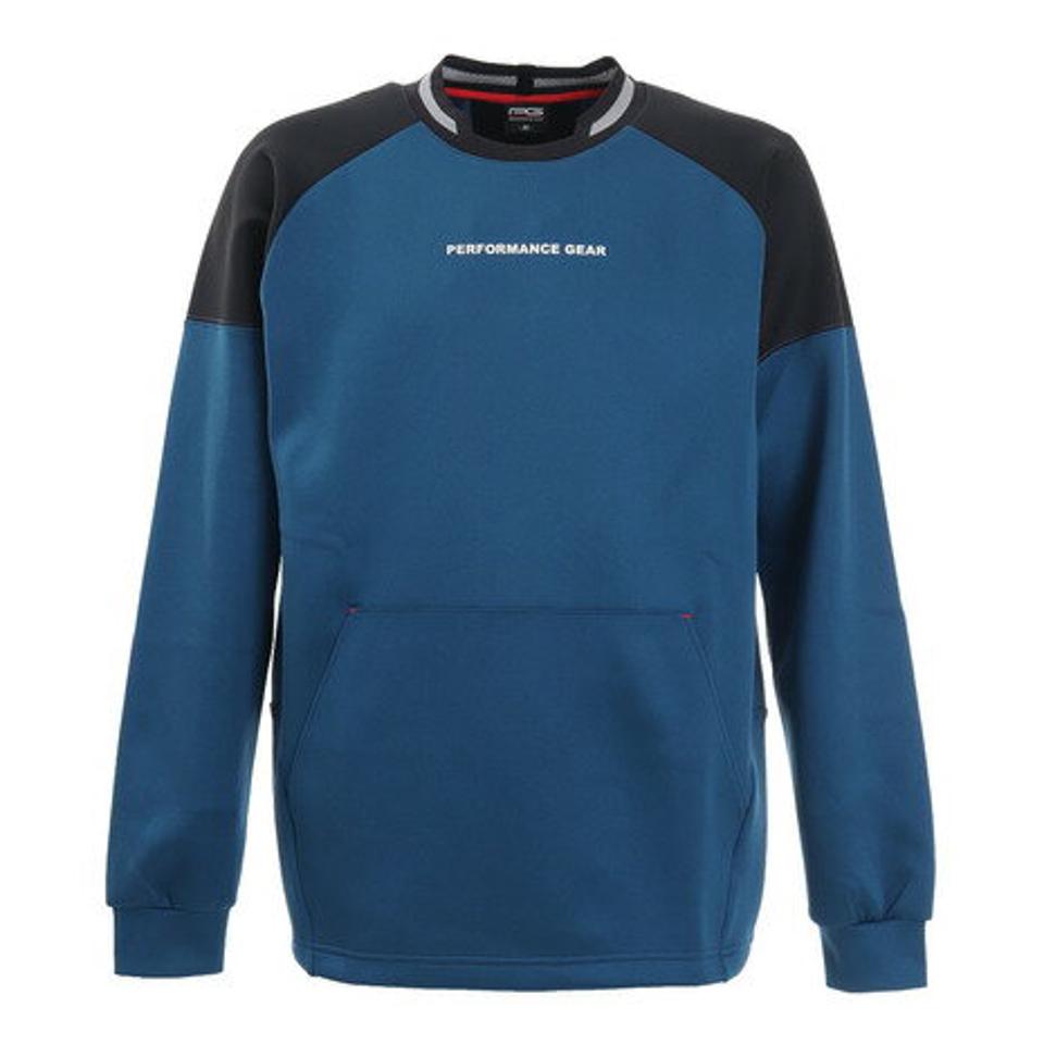 【10/10 24h限定エントリー＆対象4店舗買い回りで最大P10倍！】パフォーマンスギア（PG） クルースウェット 751PG0ES1607 BLU バスケットボール スポーツウェア （メンズ）