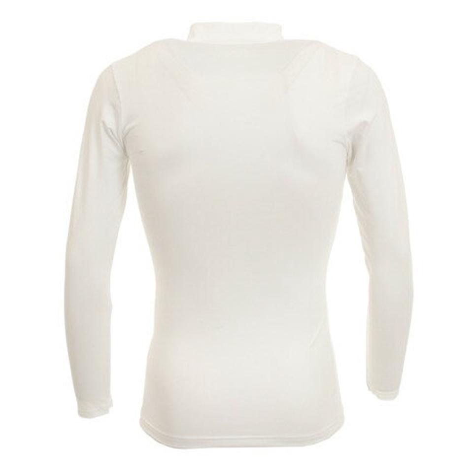 エックスティーエス(XTS) 野球 アンダーシャツ ストレッチ ハイネック 長袖 インナー シャツ 723G6ES4166 白 (メンズ)