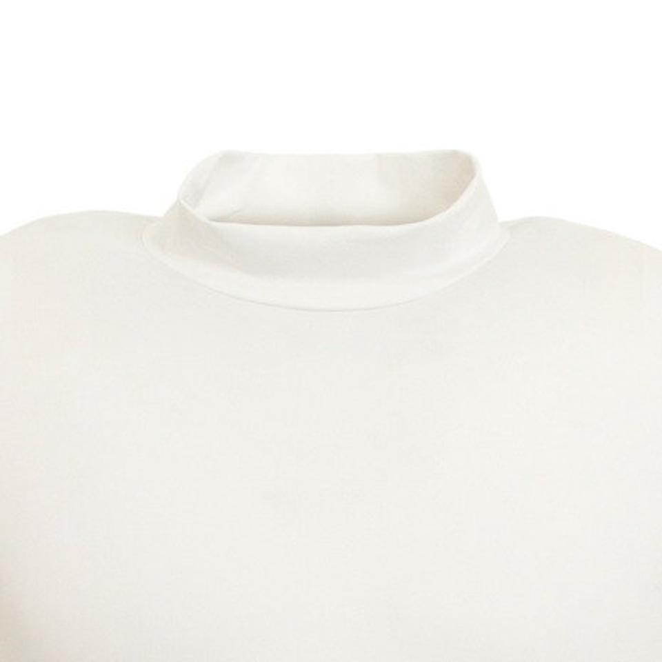 エックスティーエス(XTS) 野球 アンダーシャツ ストレッチ ハイネック 長袖 インナー シャツ 723G6ES4166 白 (メンズ)